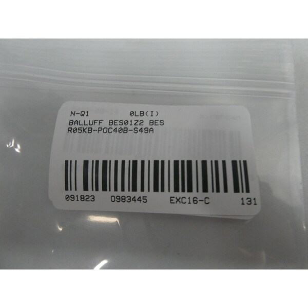 SENSOR DE PROXIMIDAD DE 10-30V-DC - BES01Z2 BES R05KB-POC40B-S49A