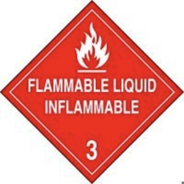 Accuform DOT PLACARD HAZARD CLASS 2  GASES MPLSP3MG100 - MPLSP3MG100