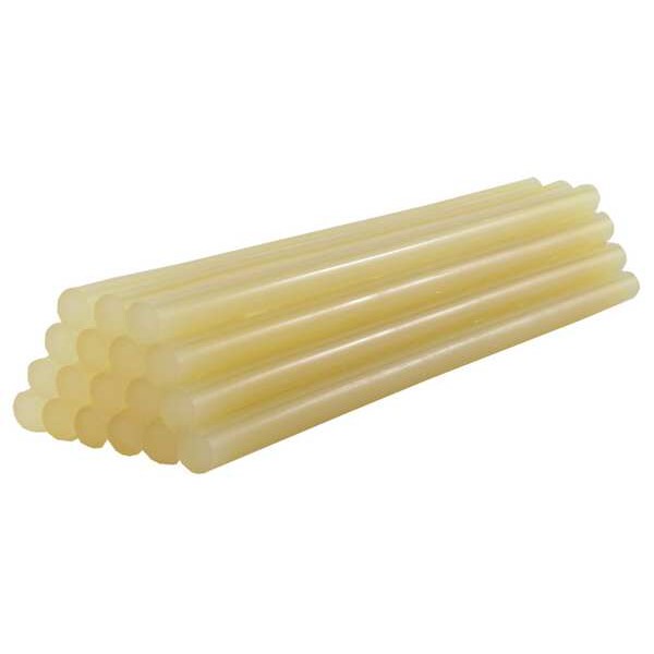 Surebonder Hot Melt Adhesive, Tan, 7/16 in Dia, 15 in L, 5 sec Begins to Harden, 300 PK - 601R15