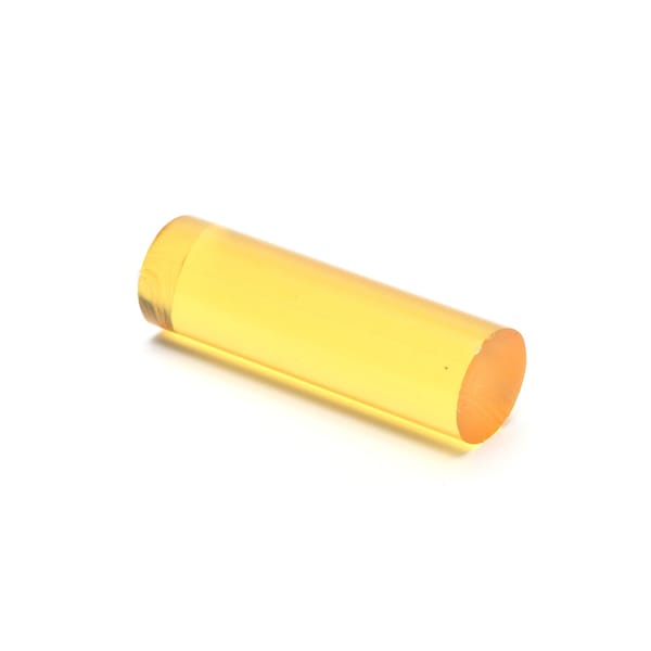 3M Hot Melt Adhesive, Clear, 5/8 in Dia, 2 in L, 25 sec Begins to Harden, 495 PK - 3779
