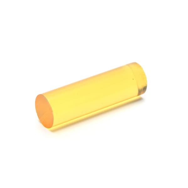 3M Hot Melt Adhesive, Clear, 5/8 in Dia, 2 in L, 25 sec Begins to Harden, 495 PK - 3779
