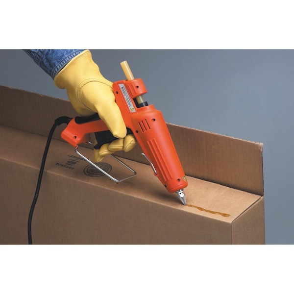 3M Hot Melt Adhesive, Tan, 1 in Dia, 3 in L, 45 sec Begins to Harden, 242 PK - 3747