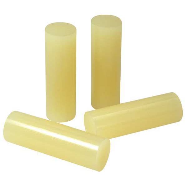 Surebonder Hot Melt Adhesive, Tan, 5/8 in Dia, 2 in L, 10 sec Begins to Harden, 600 PK - TC-711-11P