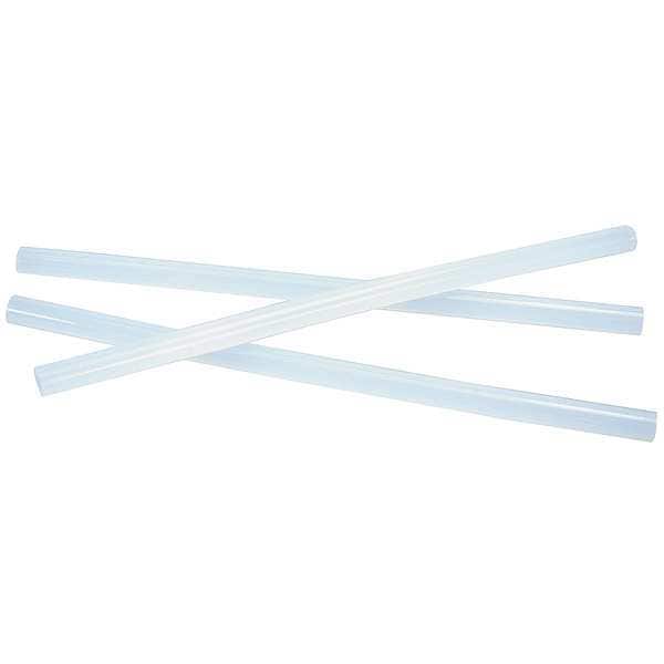 Surebonder Wallcovering Adhesive, clear, 7/16 in Dia, 10 in L, 1 min Begins to Harden, 450 PK - 925R10