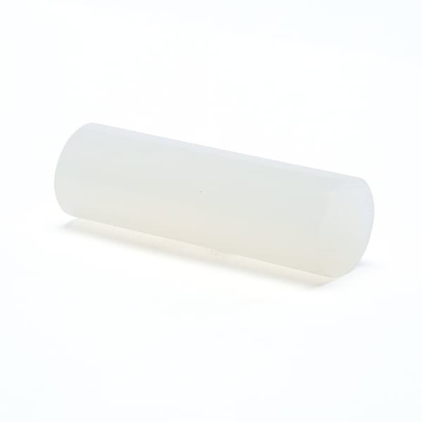 3M Hot Melt Adhesive, Clear, 5/8 in Dia, 2 in L, 50 sec Begins to Harden, 484 PK - 3792