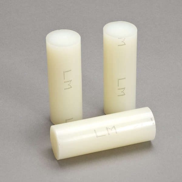 3M Adhesive, Light Amber, 1 in Dia, 3 in L, 25 sec Begins to Harden, 242 PK - 3762