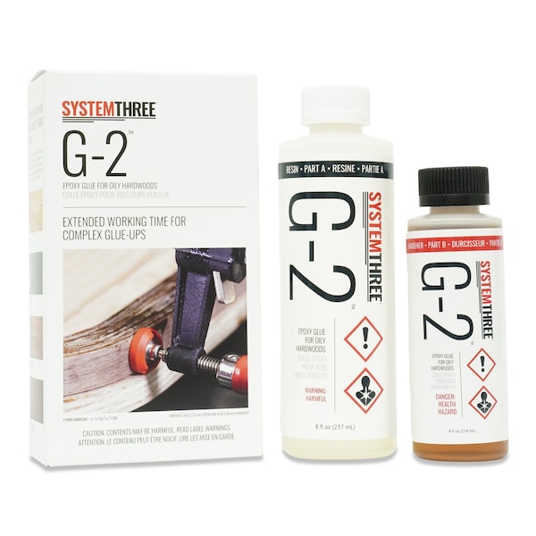 System Three Resins G-2 Epoxy Adhesive, 12oz Kit - F1110K38