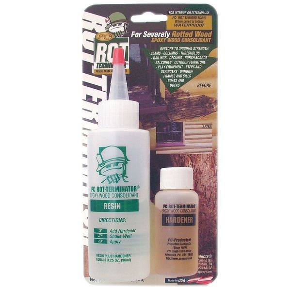 Pc Products Epoxy Adhesive, PC-Rot Series, Gray, Tube, 2:01 Mix Ratio, Not Rated Functional Cure - 350614