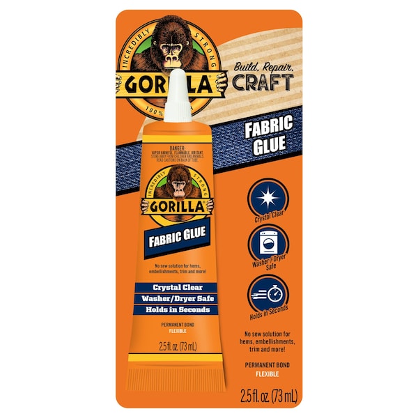 Gorilla Glue Gorilla High Strength Glue Clear Adhesive 2.5 oz - 8025501