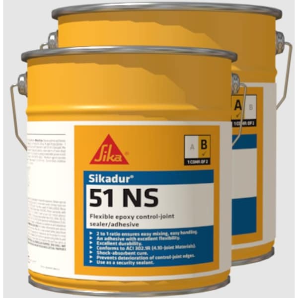 Sika Sikadur 51 NS 2-Component Epoxy Control Joint Sealer 3 Gallon - 107678