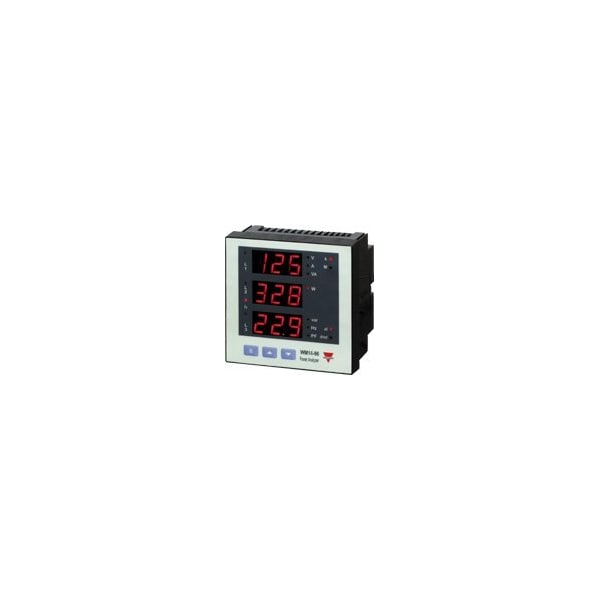 Analizadores de potencia Carlo Gavazzi Wm14-96 Adv., 3-Ph, 120/208Vll, 90-260Vac/Dc, 2-Relay - WM14-96AV63HR2XXAX
