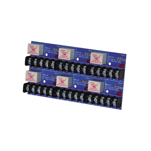 MÓDULO DE RELÉ, BREAKAWAY (6), 12/24VDC, SPDT @ 10A, 120VCA/28VDC - 266215