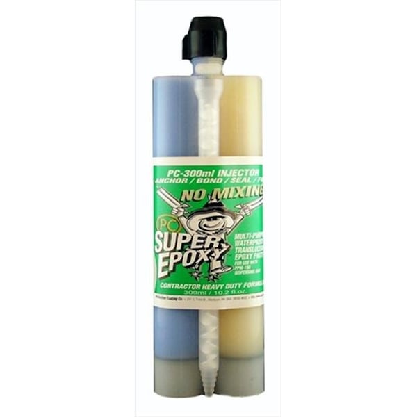 Pc Products Protective Coating 003008 300 ml Super Epoxy Static Mix Injector Cartridge - 3008