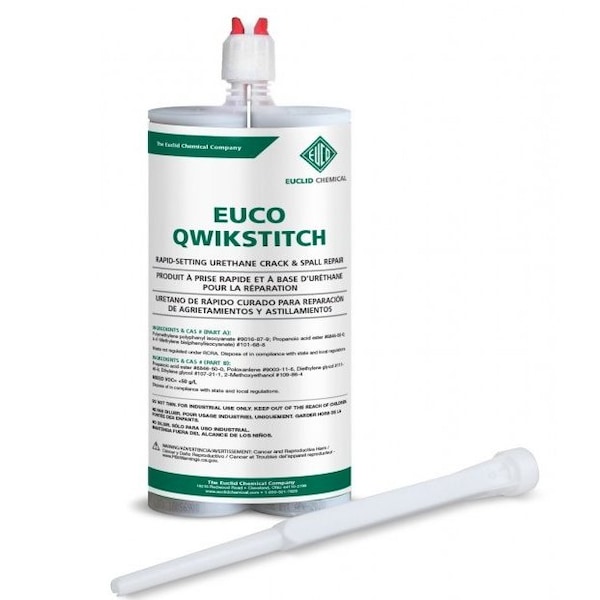 Euclid Chemical Euclid Euco QWIKstitch Rapid-Setting Urethane Crack & Spall Repair 22oz Cartridge - 693Q 95