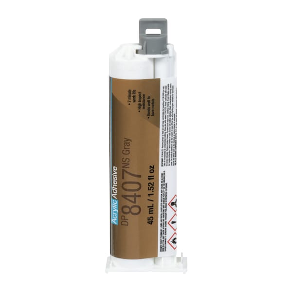 3M Scotch-Weld Scotch-WeldMetal Bonder Acrylic, 12 PK - 8407NS