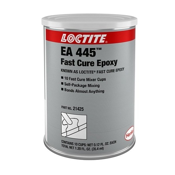 Henkel General Purpose Structural Adhesive, High Strength Bond and Repair, Can, Paste - EA 445 10-4GM IDH 209717
