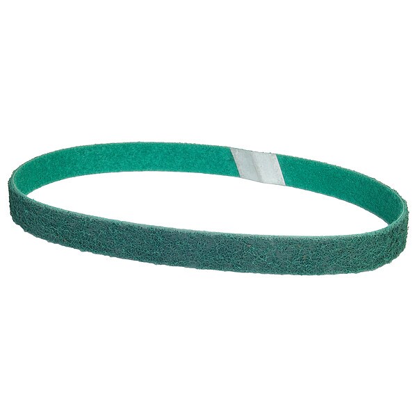Norton Abrasives Surface-Conditioning Belt, 1 in W, 30 in L, Non-Woven, Aluminum Oxide, Not Applicable Grit, Fine - 66623333431