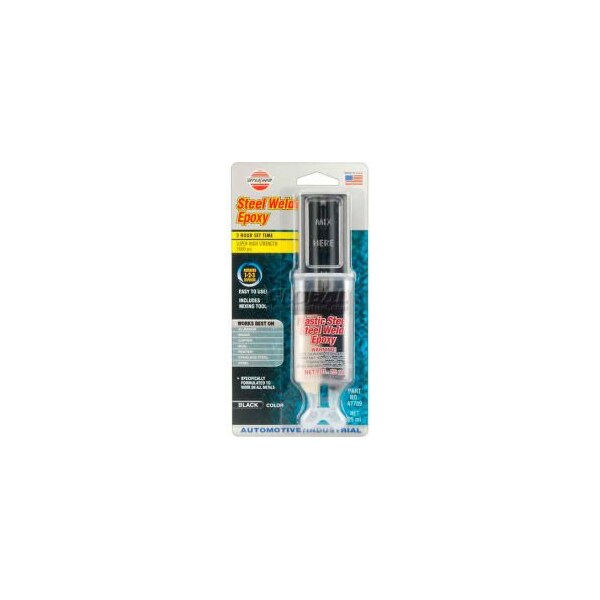 Itw VersaChem Steel Weld Epoxy, 47709, 25 ml Syringe - 47709