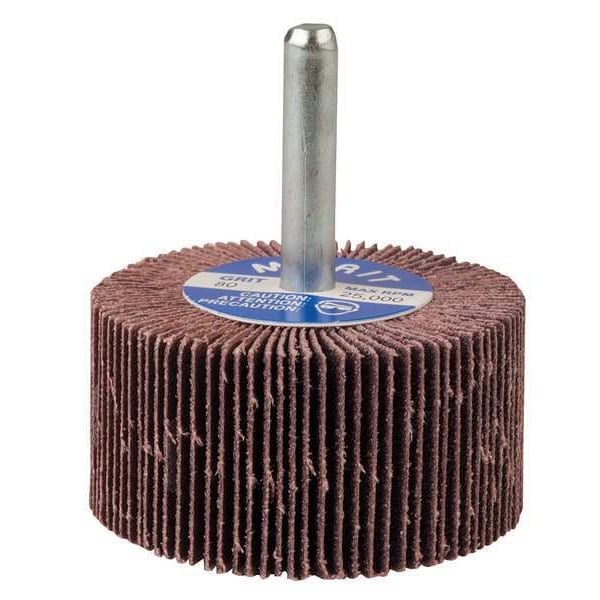 Merit Flap Wheel, 2 Dia, 1 W, Shk 1/4, 80 - 08834137371