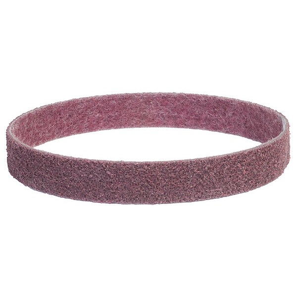 Norton Abrasives Surface-Conditioning Belt, 1 in W, 21 in L, Non-Woven, Aluminum Oxide, Not Applicable Grit, Medium - 66623336005