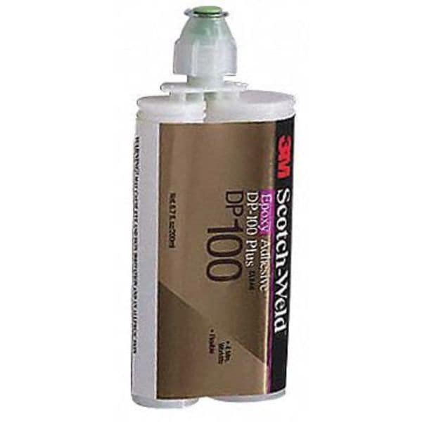 3M Hot Melt Adhesive, DP100 Series, Off-White, Dual-Cartridge, 6 PK, 1:01 Mix Ratio - 100