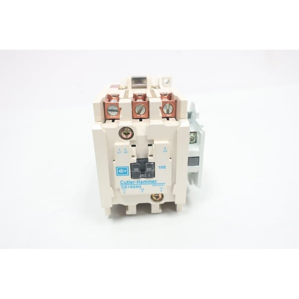 Contactor Eaton Cutler-Hammer, 110 a 120V AC, 37 A, Reversión: No reversión - CE15GNS3AB