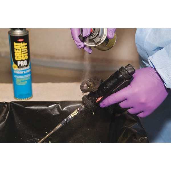 Great Stuff Spray Applicator Cleaner, Clear, 12 oz, Aerosol Can - 12084890