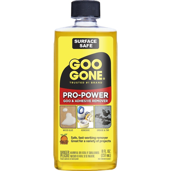 Goo Gone Goo Gone Pro-Power Liquid Adhesive Remover 8 oz - 2037