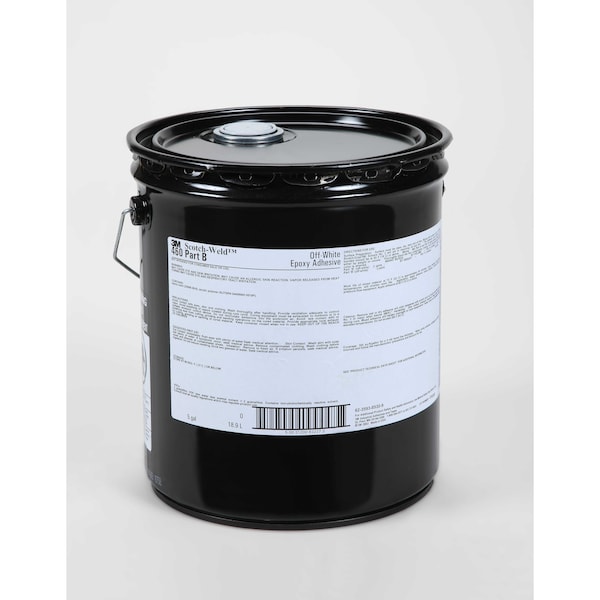 3M Epoxy Adhesive, 460 Series, Off-White, Pail, 2:01 Mix Ratio, 4 hr Functional Cure - 460