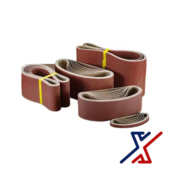 X1 Tools Sanding Belt, 6 in W, 48 in L, Aluminum Oxide - X1E-CON-SAN-BEA-1463X25
