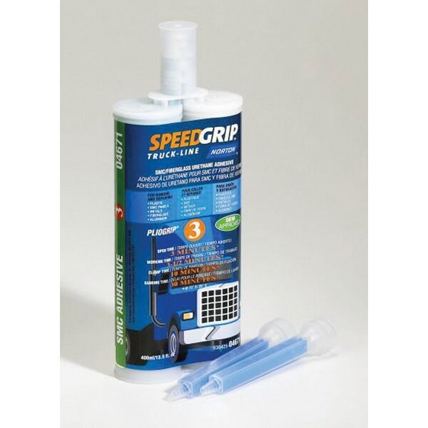 Norton Abrasives SMC/FIBERGL REP ADHESIVE 3 MIN 4 ML - 63642504671