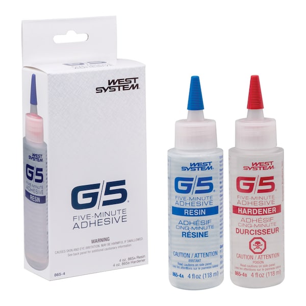 West System West System G/5 High Strength Glue Clear Adhesive Kit 2 pk - 865-4