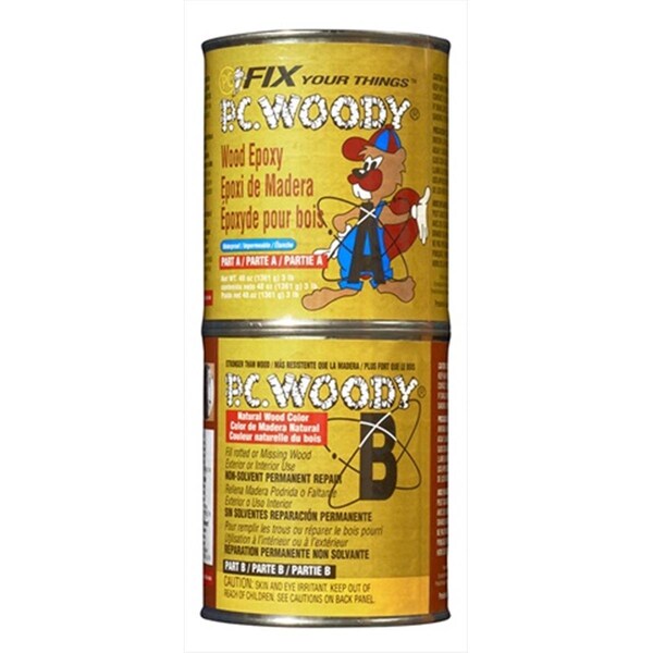 Pc Products 48 Oz Woody Wood Epoxy Paste - PR434679