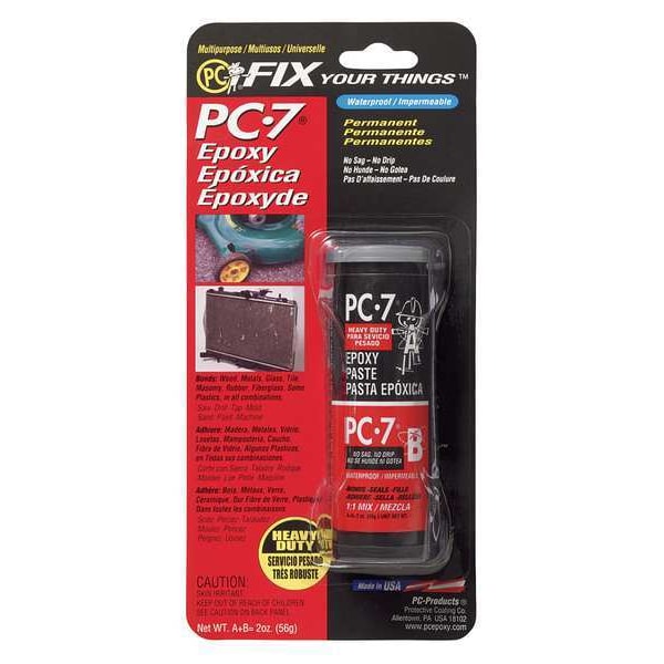 Pc Products Wood Glue, PC-7 Series, Light Brown, 8 oz, Bottle, 1:01 Mix Ratio, Not Rated Functional Cure - 027776