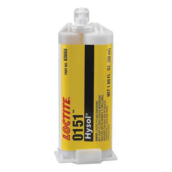 Loctite Adhesive Dots, 151 Series, Clear, 1/2 in (Round), Dot, 2.7:1 Mix Ratio, 3 hr Functional Cure - 398454