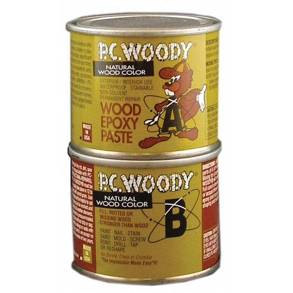 Pc Products 6 Oz PC-Woody Wood Epoxy Paste - 083338