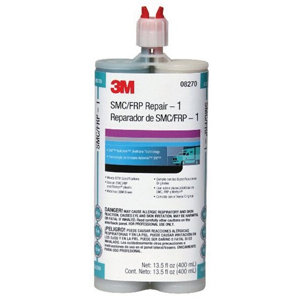 3M 3M SMC/Fiberglass Repair Adhesive-1, 08270, 400 mL - 7000119842