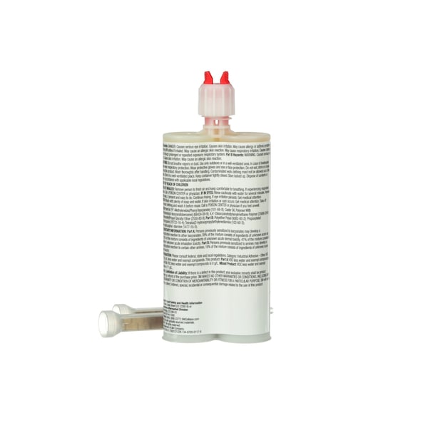 3M Instant Adhesive, 04247 Series, Black, 1 oz, Bottle, 1 hr Functional Cure - 04247