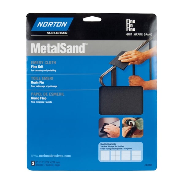 Homepage 100 Gauge Emery Cloth, 3PK - HO3307835