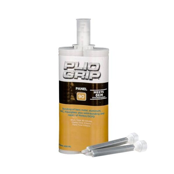 Plio-Grip Panel Bonding, 400 mL, Cartridge, Black Part A, Tan Part B - 5760