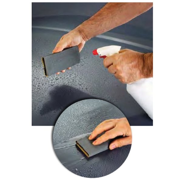 Carborundum Abrasives 9in X 11in 2000G WET AND DRY SHEET, 50PK - 5539563877