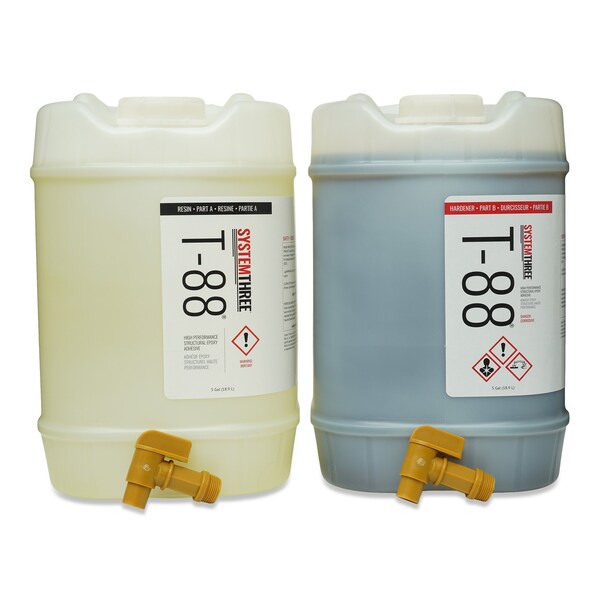System Three Resins T-88 Epoxy Adhesive, 10 Gallon Kit - 1100K60