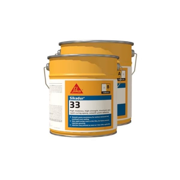 Usa Industrials Sikadur 33 Series, Concrete Gray, 4 gal, Pail - SIKA-105311