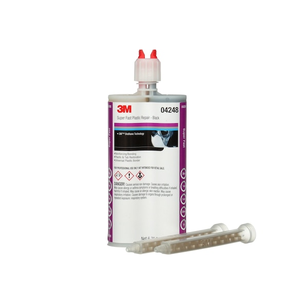 3M Glue, 04248 Series, White, 4 oz, Bottle, 1 hr Functional Cure - 04248