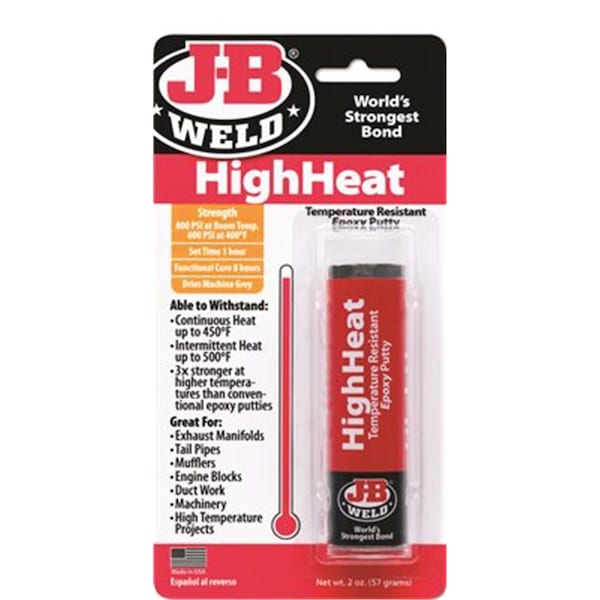 Hardware Express J-B Weld High Heat Epoxy Putty- 2 Oz. - 8297