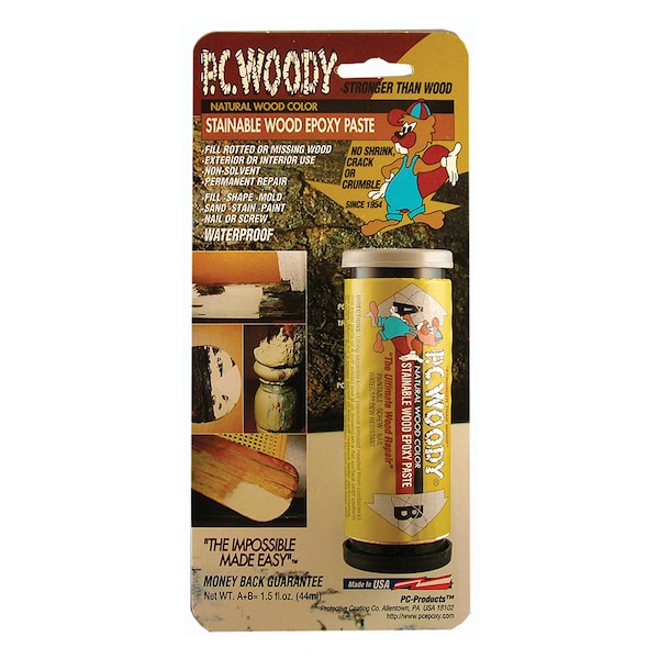 Pc Products 1.5 Oz PC-Woody Wood Epoxy Paste - 023334