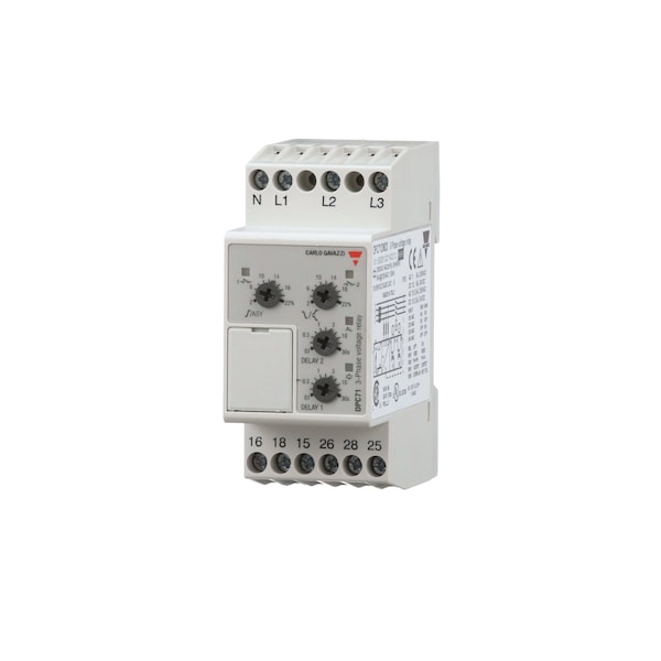 Relevador de Monitoreo de 3 Fases Carlo Gavazzi Rev.3 - DPC71DM48