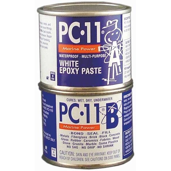 Pc Products Epoxy Adhesive, PC-11 Series, Off White, Can, 1:01 Mix Ratio, 12 hr Functional Cure - 080115