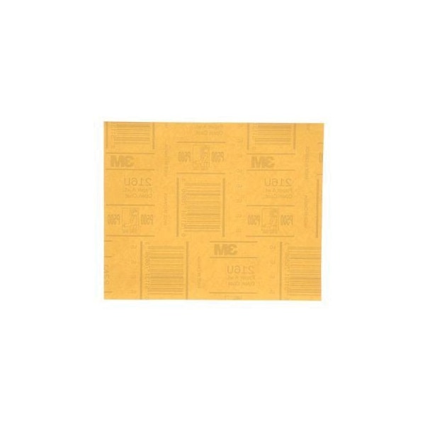 3M 3M Production Resinite Gold Sheet, 02538, 9 in x 11 in, P500A, 50PK - 7000118277