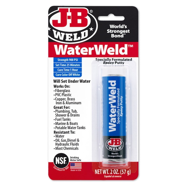 Water Weld Wood Glue, Cream, 1 qt - 8277